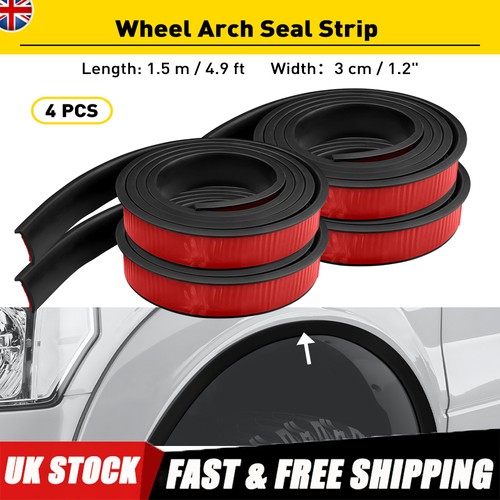 Rubber car wheel - 4x, 1.5m